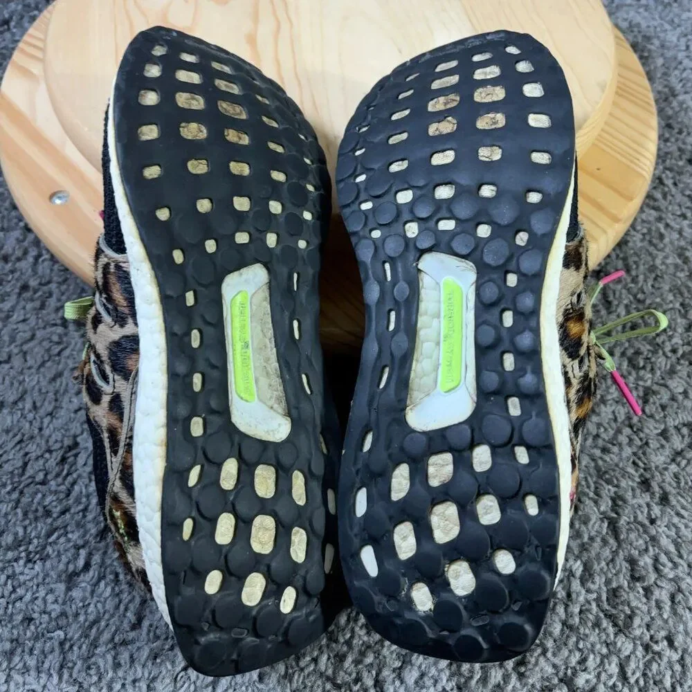 Adidas UltraBoost DNA Animal Pack Leopard Running Shoe Mens Size 8.5 Sneakers